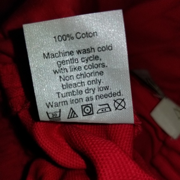 J.Crew Red Elastic Waist Short Shorts Size 00 - Picture 4 of 5